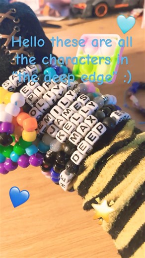 💙All the characters in the deep edge!🩵