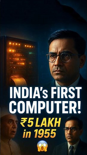 India’s FIRST Digital Computer 💻 & India’s First Computer Operator! #YouTubeShorts