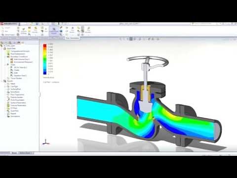 SolidWorks Simulación de fluidos