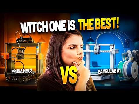 PRUSA vs BAMBU LAB – Who Really Wins in Multicolor 3D Printing?