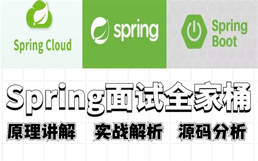Spring面试天花板！全覆盖试分析大厂面试官必问知识点（从入门到进阶），你离高薪可能只差这一步！