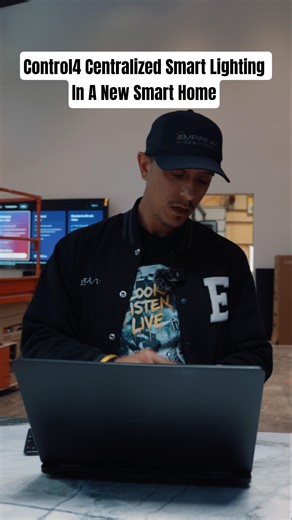 Control4 Centralized Smart Lighting In A New Smart Home #empireavservices