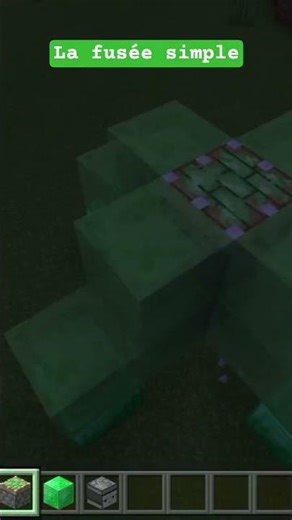 la fusée simple #minecraft #shorts #viral #buildhacks #CLCRAFT67