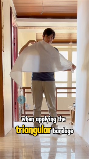 GOING BACK TO BASICS in First Aid 🩺 Naming the parts, learning how to tie, and understanding the other uses of the triangular bandage during a basic first aid lecture with the Boy Scouts. Simple skills. Proper technique. Prepared youth. Knowing and learning are tools that save lives. #TriangularBandage #bandage #firstaid #firstaidtraining #EMS #firefightertraining #firefighter #firenuzzle | firenuzzle