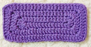 How to Make a Double Crochet Rectangle Base in Rounds