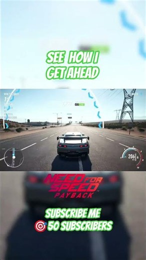See how I get ahead😎nfs gameplay, nfs review, need for speed, need for speed payback, nfs world🙄