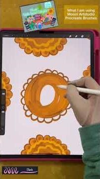 Creating Easy Biscuit Illustration on Procreate