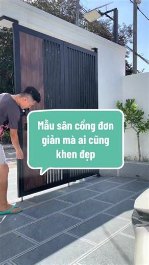 Mẫu Sân Cổng Đơn Giản Mà Ai Cũng Khen Đẹp: Cách Phối Màu