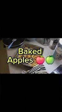 Quick & Delicious Fried Apples! #friedapples #bakedapples #applecrisp