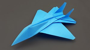 2.7M views · 6.1K reactions | How to fold origami fighter plane - Jet fighter plane making ideas - Paper toy airplane making ideas #OrigamiJet #PaperJet #OrigamiIdeas | DIY And Paper Crafts | Facebook