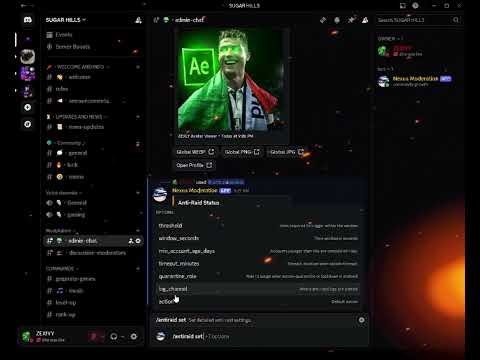 Custom Discord Bot Demo – Commands & Automation