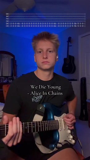 How to Play Alice In Chains' We Die Young on Guitar