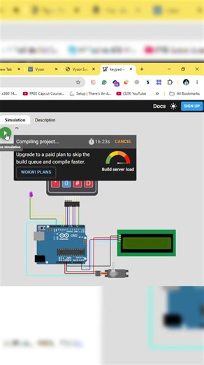 i built Arduino Secret Lock 🔐 #arduino #diy