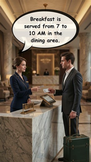 Speak English at Hotels Easily 🏨 | Check-in Conversation Practice