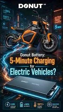 Solid-State Batteries Are Finally Here: Donut Lab Changes EVs