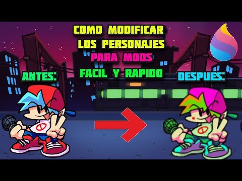 HOW TO MODIFY CHARACTERS IN FRIDAY NIGHT FUNKIN (TUTORIAL)