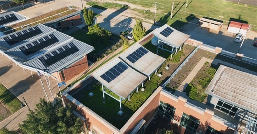 Kansas town goes green after devastating tornado