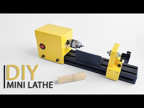 How To Make inexpensive Mini Lathe Machine | Make this and save your money