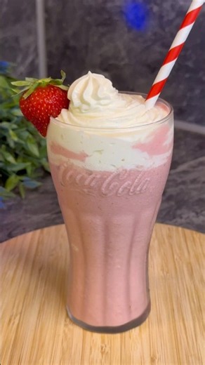 Strawberry Milkshake🍓#food