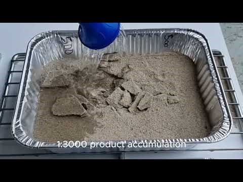 GRT Haul-Loc Demo at 1:500 | Treated vs Untreated Sand Test
