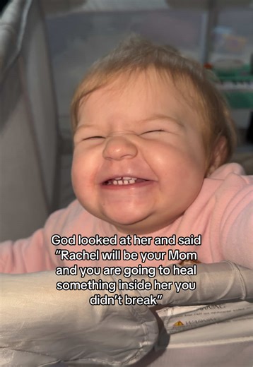 She wasn’t born to heal me, but she did #rainbowbaby #motherhoodhealing #momsoftiktok #healingjourney #pregnancyafterloss