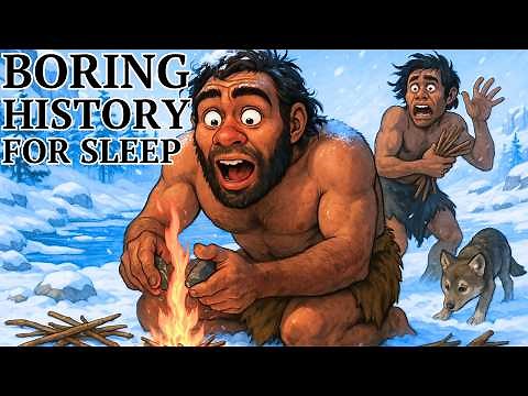 How Did Homo Erectus Discover Fire and Survive Brutal Winters | Relaxing History for Sleep