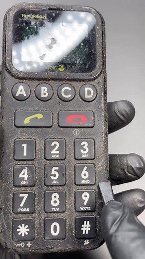 #satisfying dirty Doro phone #cleaning | Phone Fix Craft