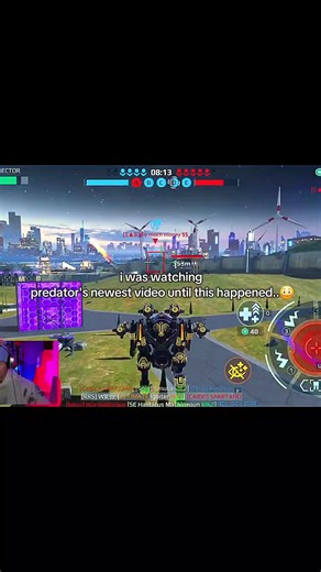 bro made a rookie mistake . . . . #warrobots #goviral #fyp #meme #predator