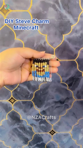 Diy Steve Charm #💞 #foryou #diy #nzacrafts
