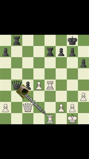 Queen and rook smash in the beginning#chesstok #chess | Chess