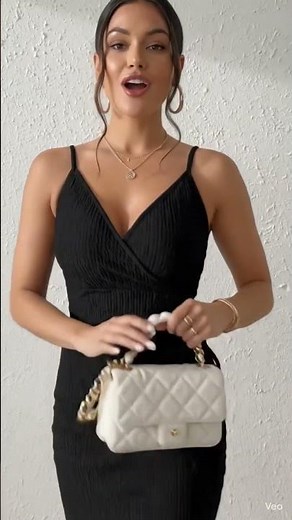 Black Bodycon Mini Dress 🖤 Stunning Party Wear Look for Women!