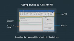 Developers can modernize their apps with Windows App SDK 🪟 Take inspiration from how Office integrates multiple UI frameworks, how over-the-air JavaScript updates enable faster patches and updates across multiple operating systems, and more! | Windows Developer