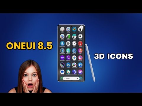How to Create a 3D Icon Pack on One UI 8.5 | Samsung Customisation