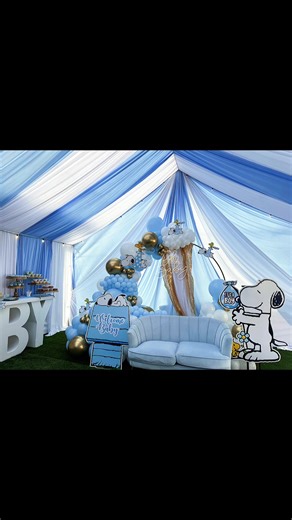 Snoopy Baby Decor Ideas for Your Shower Celebration