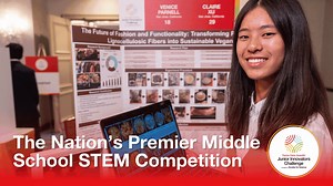 141K views · 88 reactions | The nation’s top 30 middle school STEM talents compete in DC for the 2024 Thermo Fisher JIC Finals! | Society for Science | Facebook