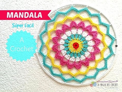 Cómo hacer una mandala a Crochet