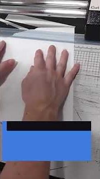 Cutting paper with Rotatrim Pro Paper Cutter/Rotary Trimmer!