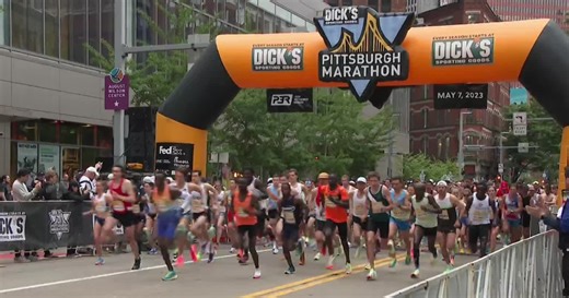 The 2025 Pittsburgh Marathon officially begins