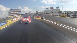 Crank it up and hold on tight! We’re taking you on-track with Alexis DeJoria Racing and the Rokitofficial crew! | NHRA