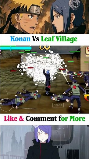 Can Konan Destroy the Leaf Village? 🤯 Full Gameplay