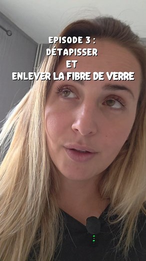 Des astuces pour decoller la fibre de verre ? Il va y avoir pas mal de ponçage à faire 😵‍💫 #reeloftheday #renovation #home #travaux #travauxmaison #projet #immobilier #achat #maison #proprietaire #déco #homedecor #homeworkout #likeforlike #goodday #reeloftheday #mylife #mylook #blacklook #women #styleinspiration #blogger | Khloe Tdx