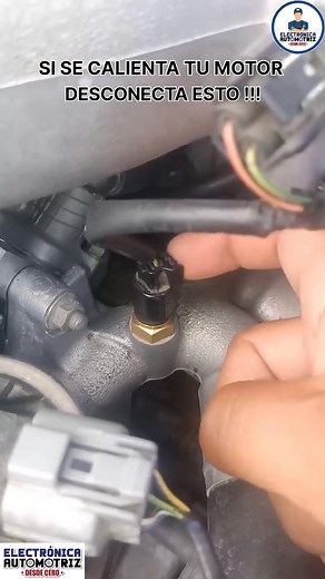 4.6M views · 42K reactions | si se calienta el motor desconectale esto !!! #eletronicaautomotriz #electricidadautomotriz #mecanicaautomotriz #ElDedoSinUña #fblifestyle | Autoelectronica TV | Facebook