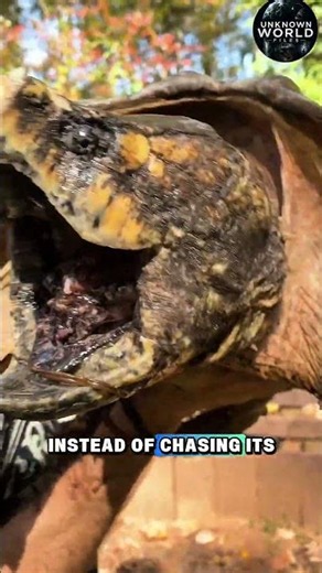 This Turtle Hunts Like a Monster 😳