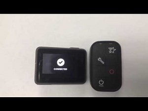 Quick Guide How to pair TELESIN remote with GoPro Hero5 Black