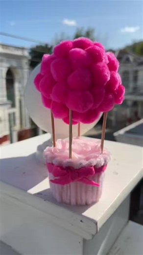 DIY Cute Balloon Craft with Pom-Poms and Wire