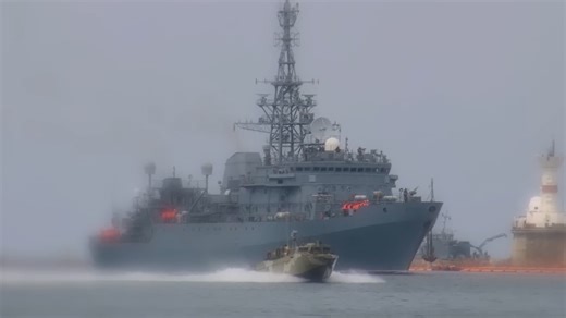 Did Ukraine sink a Russian intelligence ship? Conflicting footage raises doubts