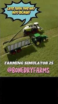 Let’s Make Silage! Farming Simulator 25 #farmingsimulator25