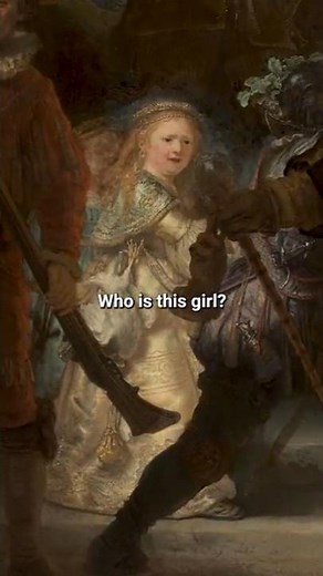 Who Is the Mysterious Girl in Rembrandt’s Famous Painting “The Night Watch”?