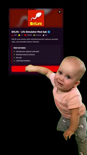 Download Bitlife: Mod apk all Items unlocked! 2026 #shorts #bitlife