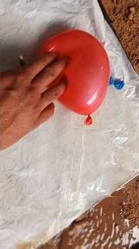 Oddly satisfying balloon cleaning ASMR